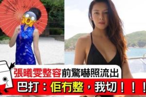 女神大進化又黑又娘五官唔同曬！張曦雯整容前海量驚嚇流出