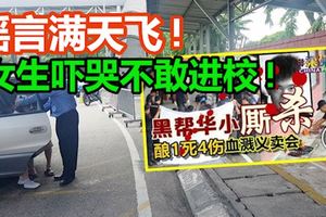 【黑幫華小廝殺案】謠言滿天飛!女生嚇哭不敢進校!校長忙安撫....