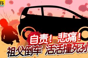 自責！悲痛！祖父倒車活活撞死孫女