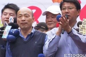 韓國瑜台南助攻謝龍介人潮爆棚　粉絲122字曝內心感動！