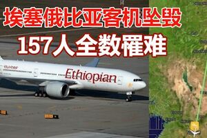 衣索比亞客機墜毀　波音737機上157人全數罹難