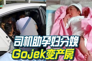 司機助孕婦分娩Gojek變產房