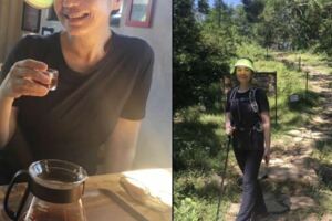 59歲鍾楚紅曬登山照，「素顏出鏡」超自信，一臉皺紋比濃妝美多了