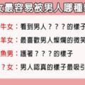 12星座女最容易被男人哪種舉動吸引而動心？？