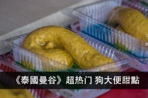 《泰國曼谷》狗大便甜點，越惡心越要吃？