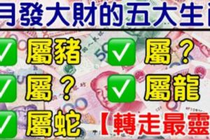 7月最容易發大財的幾大生肖，有你嗎？（轉走最靈！）