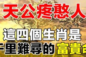 天公疼憨人，這四個生肖是千裡難尋的富貴命。