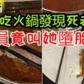 ﻿孕婦吃火鍋發現死老鼠店員竟叫她墮胎引眾怒