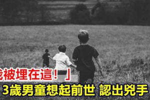 「我被埋在這！」3歲男童想起前世認出凶手