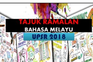 RamalanKaranganBahasaMelayuUPSR2018(國語書寫試卷預測題目)