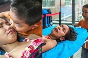 父母離家不歸，11歲姐腎裂痛哭，7歲弟安撫：「別哭，有我呢！」網讚嘆：真正的男子漢!