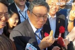 柯P吃核食挨諷…謝長廷拿照片澄清！