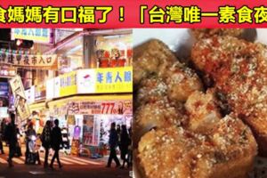 素食媽媽有口福了！「台灣唯一素食夜市」等半年終於開幕,「連章魚燒、雞排都是素的」每天大排長龍