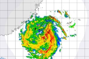 白鹿「大甜甜圈結構」 鄭明典示警︰降雨時間會拉長