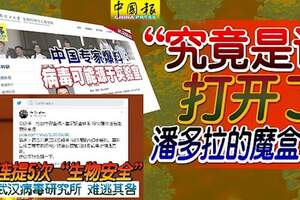 洩毒和藏毒！實驗時洩漏了病毒？武漢病毒研究所「P4實驗室」，才是源頭？