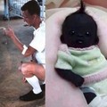 她不是假娃娃，她是世界上最黑的嬰兒！真的太美太震撼了！