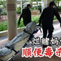 爛賭媽媽謀殺兒子後服藥，並以充電線上吊企圖自殺。