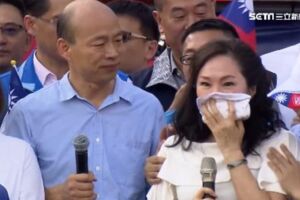 韓國瑜選總統惹怒妻　李佳芬哭：希望回到他當市長前的樣子