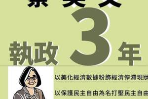 國民黨文宣反守為攻 推20集「蔡英文亂政回顧系列」