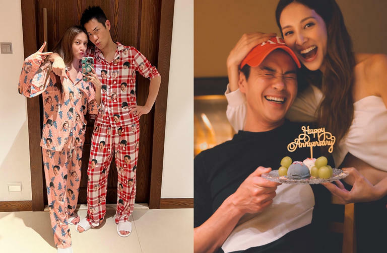 陳凱琳和鄭嘉穎最近傳出婚變，女方現身否認。（圖／翻攝自ghlchan、kevincheng_official IG）