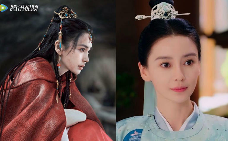 Angelababy的古裝劇《相思令》突然解封開播。（圖／翻攝自微博）