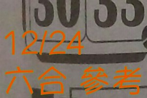 12/24 六合  {好運來} 《天天發》。參考。殺豬版