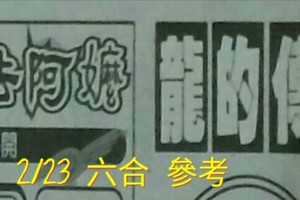 2/23 六合 。【魔法阿嬤】【龍的傳人】 。。參考。參考。。