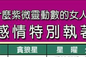 什麼紫微靈動數的女人，對感情特別執著？