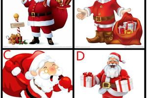 心理測試：四個聖誕老人選一個，看看他給你準備了什麼聖誕禮物