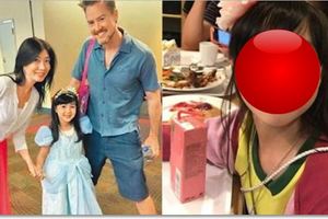 黃嘉千「7歲混血女兒」近照曝光迷倒一票粉絲！被封為「沒有公主病的公主」的她，原來私下與爸爸的互動...