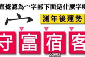 直覺測字！你年後運勢如何？