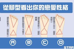 完全準確！從腳型看出你的戀愛性格