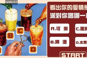 派對你喝哪一杯？看出你的愛情態度