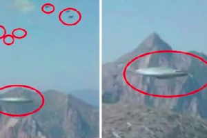 2015年尼泊爾大地震前夕，發現大量不明飛行物體！拍攝的人都嚇得尖叫！