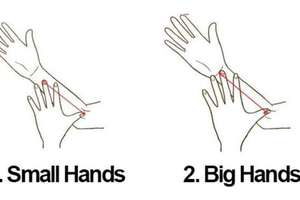 只要將拇指放在另一隻手的手肘上，一個人的真實個性就會完全被暴露出來！