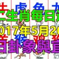 十二生肖每日運勢2017年5月20日，今日卦象與宜忌