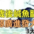 40歲後鹹魚翻身，財源廣進發大財的3大生肖