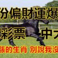 7月份偏財運爆發，買彩票立刻中大獎、身家暴漲的生肖！