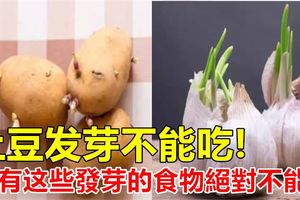 除了土豆，還有什麼發芽的食物絕對不能吃？