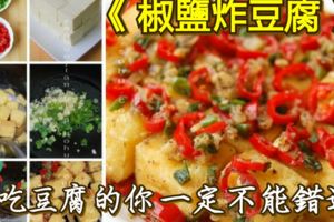 《椒鹽炸豆腐》愛吃豆腐的你一定不能錯過!