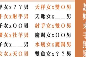 別人的男友有求必應，我們的卻怎麼也「管不住」！讓十二星座女「束手無策」的男生，你的他也在裡面嗎！