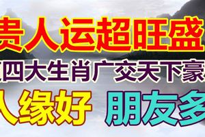 五湖四海皆兄弟！這四大生肖廣交天下豪傑，貴人運超旺盛！