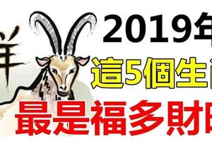 2019年自帶富貴的5個生肖，最是福多財旺！