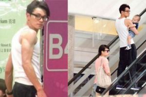 42歲「小張國榮」全家照，妻子出身億萬豪門，2個兒子超級帥！