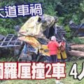 東西大道車禍樹桐羅釐撞2車4人死