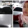 【中東人·Midvalley搶車位！】[影片]中東女子撞別人車子，還丟毀別人電話，只為了「搶車位」！受害者：「我拿電話拍視頻，他說我打她！？」