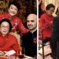 93歲利孝和夫人嫁孫女大宅辦中式婚宴，打扮精心得體不失名媛風范