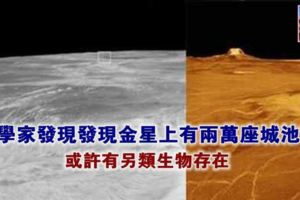 科學家發現發現金星上有兩萬座城池?或許有另類生物存在！