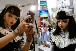 「噩夢級洋娃娃」現身日本街頭　一動起來路人直接嚇出心理陰影