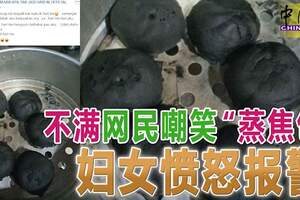 不滿網民嘲笑「蒸焦包」，婦女憤怒報警求網民公開道歉！